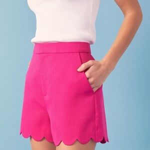 NWT Limited Scalloped Tailored Shorts S 8